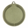 2 Inch Diamond-Engraved Brass Victory Medal in Gold, Silver, or Bronze with Customizable Back