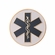 2 Inch in Diameter Round Metal Litho-Print Paramedic Medallion Insert