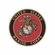 2 Inch in Diameter Round Metal Litho-Print US Marine Corps Medallion Insert