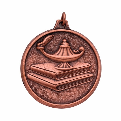 2 Inch Die-Struck Academic Medal in Gold