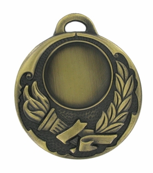 2 INCH MEDAL FRAME HOLDS 1 INCH INSERT - MULTIPLE COLORS