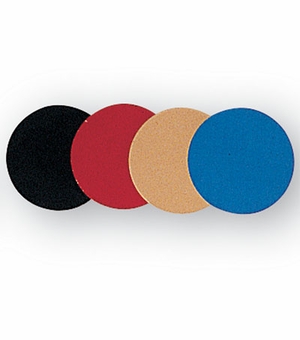 2 Inch in Diameter Aluminum Discs in Red for Engraving