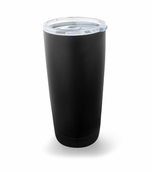 20 OUNCES THERMAL TUMBLER WITH BLACK MATTE FINISH