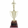 23-1/2 INCH METAL LOVING CUP TROPHY BRIGHT GOLD OSCAR FIGURE