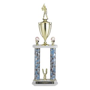 23, 25, 27 INCH SPORT TWO COLUMN WITH TROPHY CUP AND TRIMS