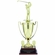 23-3/4 INCH MALE GOLFER TROPHY WITH 13 INCH GOLD CUP, FIGURE, AND TRIMS