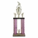24, 25, 26 INCH TWO COLUMN MOONBEAM TROPHY WITH CUP, EAGLE TRIMS AND TAKES FIGURE