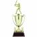 24-3/4 INCH MALE BASEBALL PLAYER TROPHY WITH 13 INCH GOLD CUP, FIGURE, AND TRIMS