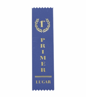 2DO LUGAR RED SATIN RIBBON