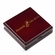 3-1/2 X 1 INCH ROSEWOOD PIANO FINISH COIN\MEDAL BOX