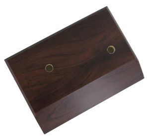 3-1/2 X 5-1/2 WALNUT FINISHED BASE