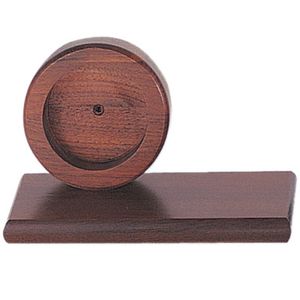 3-1/2 X 8 WALNUT DESK BASE