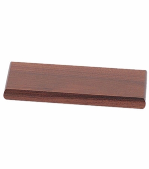 3 1/2 X 8 WALNUT PEN SET BASE