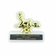 3 INCH CRAWLING BABY TROPHY ON WHITE PLASTIC BASE