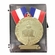 3 Inch Excellence Sculptured Medal in Bright Gold