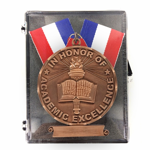3 Inch Excellence Sculptured Medal in Bronze