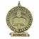 3 Inch Excellence Sculptured Medal in Gold