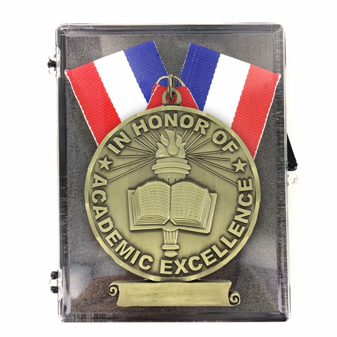 3 Inch Excellence Sculptured Medal in Gold