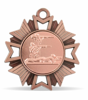 3-POSITION SHOOTING MEDAL, BRONZE