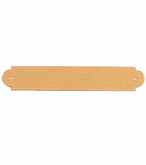 3 X 1/2 Inch Brass Plate
