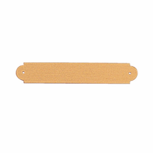 3 X 1/2 BRASS PLATE, 2 HOLES