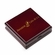 3 X 1 INCH ROSEWOOD PIANO FINISH COIN\MEDAL BOX