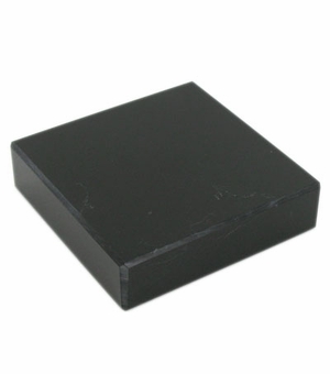 3 X 3 BLACK MARBLE PAPERWEIGHT