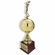 30 INCH LARGE GOLD BASKETBALL TROPHY WITH FEMALE BASKETBALL FIGURE