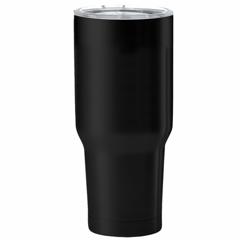 30 OUNCE THERMAL TUMBLER WITH BLACK MATTE FINISH