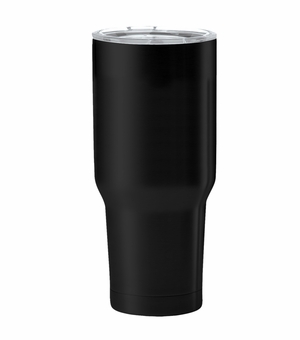 30 OUNCE THERMAL TUMBLER WITH BLACK MATTE FINISH