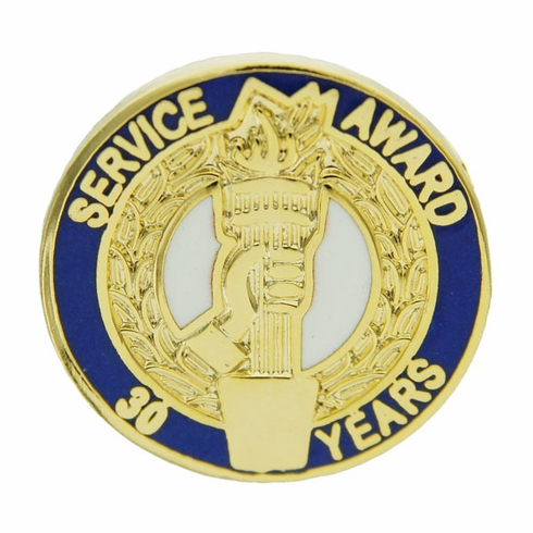 30 YEARS OF SERVICE AWARD PIN