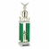 32, 35, 38 INCH SPLASH FOUR COLUMN TROPHY WITH CUP, EAGLE TRIMS, HOLDS 2 INCH INSERT AND TAKES TROPHY RISER