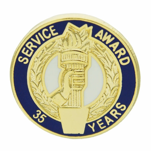 35 YEARS OF SERVICE AWARD PIN
