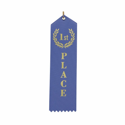 3RD PLACE WHITE SATIN RIBBON