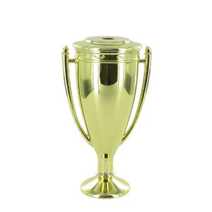 4-1/2 INCH METAL CUP WITH LID, GOLD