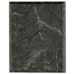 4-1/2 X 6-1/2 BLACK MARBLEIZED PLAQUE