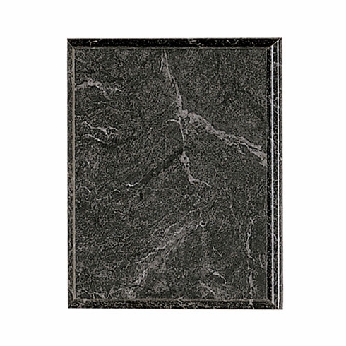 4-1/2 X 6-1/2 BLACK MARBLEIZED PLAQUE