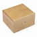 4-1/4 x 4-3/4 x 2-3/4 HARD WOOD KEEPSAKE BOX