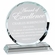 4-3/4 x 5-1/4 INCH ROUND OPTICAL CRYSTAL AWARD