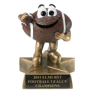 4 INCH FOOTBALL RESIN TROPHY