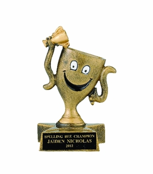 4 INCH RESIN LOVING CUP TROPHY