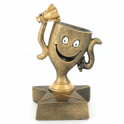 4 INCH RESIN LOVING CUP TROPHY WITHOUT PLATE