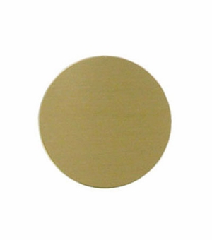 4 INCH SATIN BRASS DISC