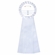 4" x 11" ROSETTE WHITE 3RD PLACE 3 STREAMER RIBBON