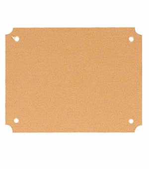 4 X 5 BRASS PLATE