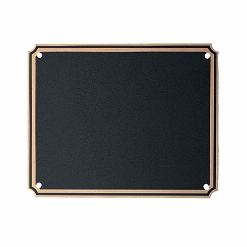 4 X 5 INCH BLACK SCREENED PLATE