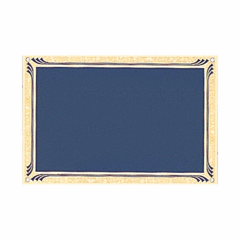 4 X 6 BLUE SCREENED PLATE