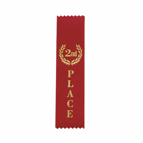 4TH PLACE YELLOW SATIN RIBBON