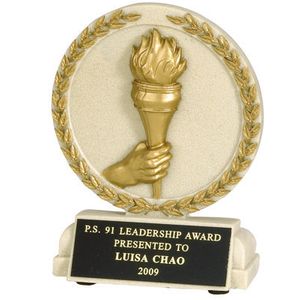 5-1/2 INCH ACHIEVEMENT STONE RESIN TROPHY