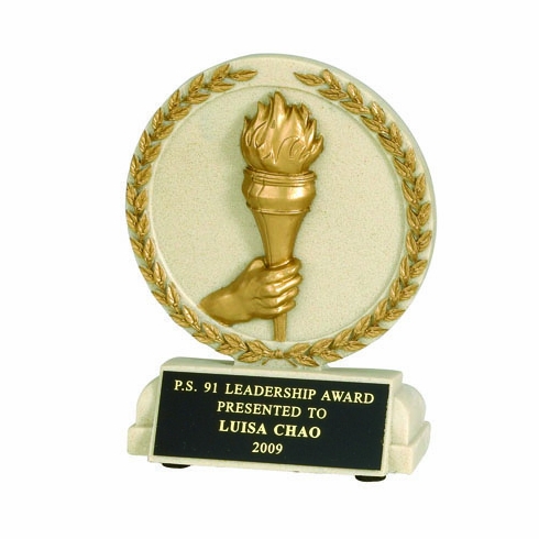 5-1/2 INCH ACHIEVEMENT STONE RESIN TROPHY